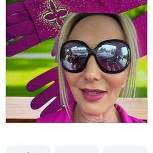 Ray-Ban Black and Purple Sunglasses